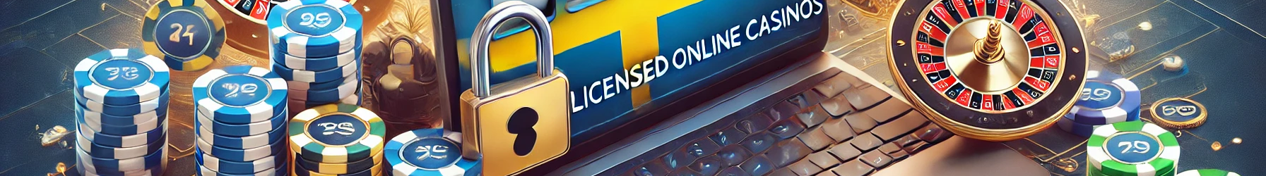 Licensierade Onlinekasinon i Sverige